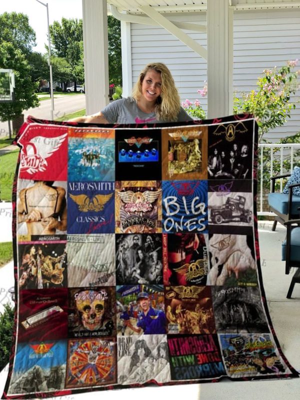 Aerosmith Quilt Blanket Ver 5