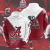 Alabama Crimson Tide Hoodie Zip Hoodie 3D 1