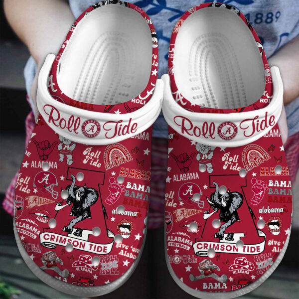 Alabama Crimson Tide Crocs 1