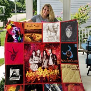 Alice In Chains Quilt Blanket 2