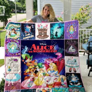 Alice In Wonderland Quilt Blanket 1