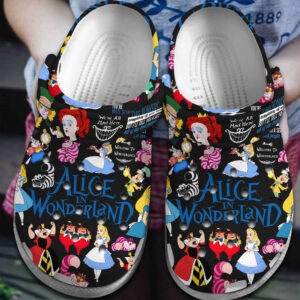 Alice In Wonderland Crocs 1