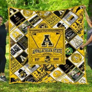 Appalachian State Mountaineers Quilt Blanket