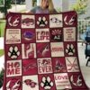 Arizona Coyotes Quilt Blanket 4