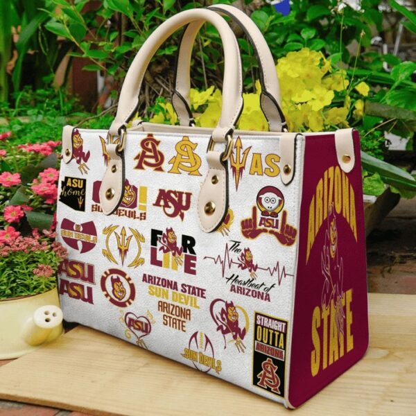 Arizona State Sun Devils Leather Handbag