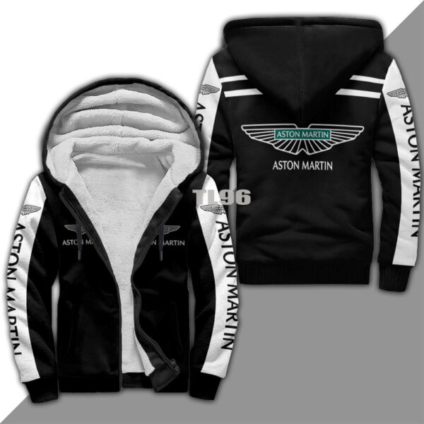 Aston Martin Fleece Zipper Hoodie 1