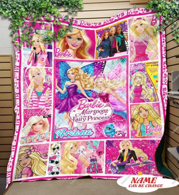 Barbie Quilt Blanket 1