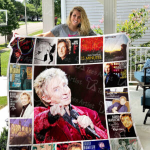 Barry Manilow Quilt Blanket 1