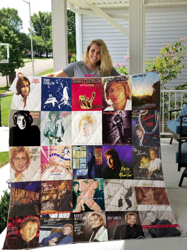 Barry Manilow Quilt Blanket