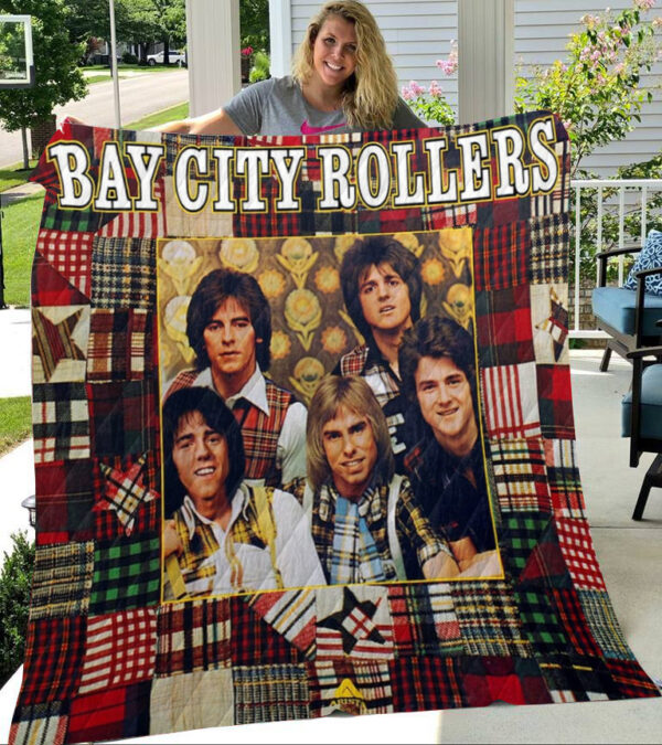 Bay City Rollers Quilt Blanket