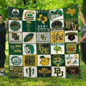 Baylor Bears Quilt Blanket 4