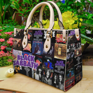 Black Sabbath Leather Handbag 1