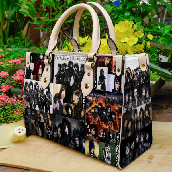 Black Veil Brides Leather Handbag