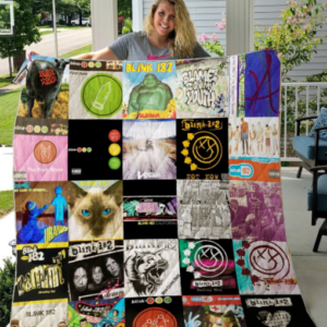 Blink-182 Quilt Blanket 1