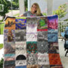 Blue Oyster Cult Quilt Blanket 1