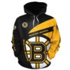 Boston Bruins Hoodie Zip Hoodie 3D