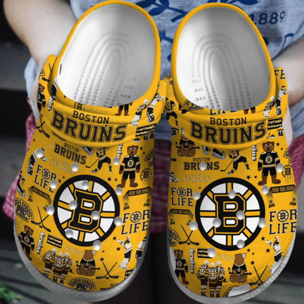 Boston Bruins Crocs 1