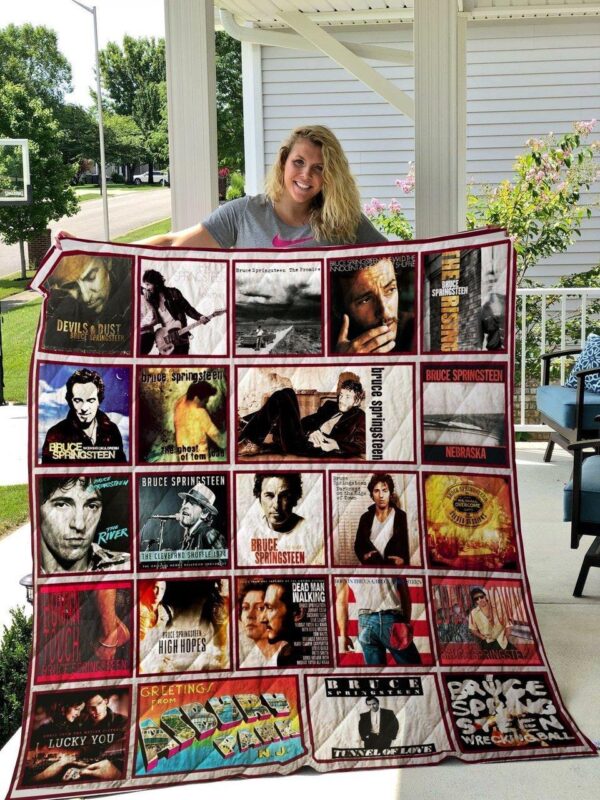 Bruce Springsteen Quilt Blanket 4