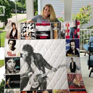 Bruce Springsteen Quilt Blanket 1