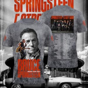 Bruce Springsteen T Shirt 3D
