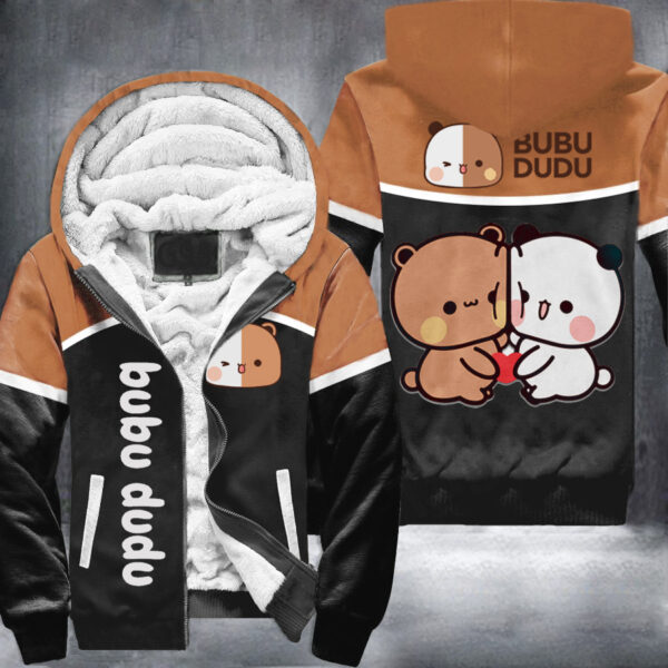 Bubu Dudu Fleece Zipper Hoodie 1