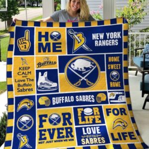 Buffalo Sabres Quilt Blanket 2