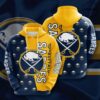 Buffalo Sabres Hoodie Zip Hoodie 3D