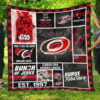 Carolina Hurricanes Quilt Blanket 2