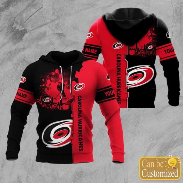 Carolina Hurricanes Hoodie Zip Hoodie 3D