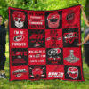 Carolina Hurricanes Quilt Blanket 1