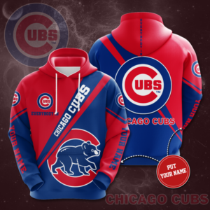 Chicago Cubs Hoodie Zip Hoodie 3D