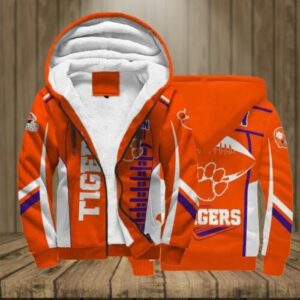 Clemson Tigers Fleece Zipper Hoodie