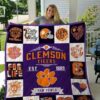 Clemson Tigers Quilt Blanket 2