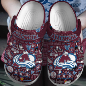 Colorado Avalanche Crocs 4