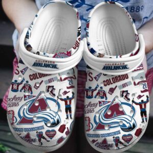 Colorado Avalanche Crocs 2