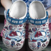 Colorado Avalanche Crocs 3