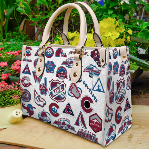 Colorado Avalanche Leather Handbag 2