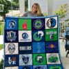 Dallas Mavericks Quilt Blanket 1