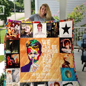 David Bowie Quilt Blanket 2