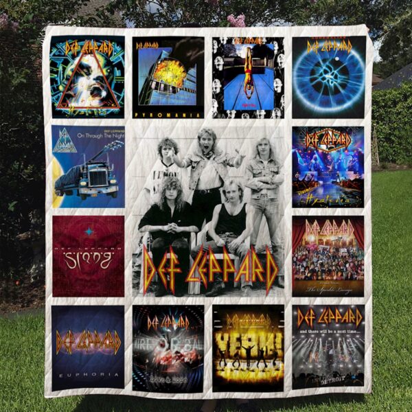 Def Leppard Quilt Blanket 1