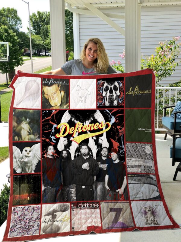 Deftones Quilt Blanket 4