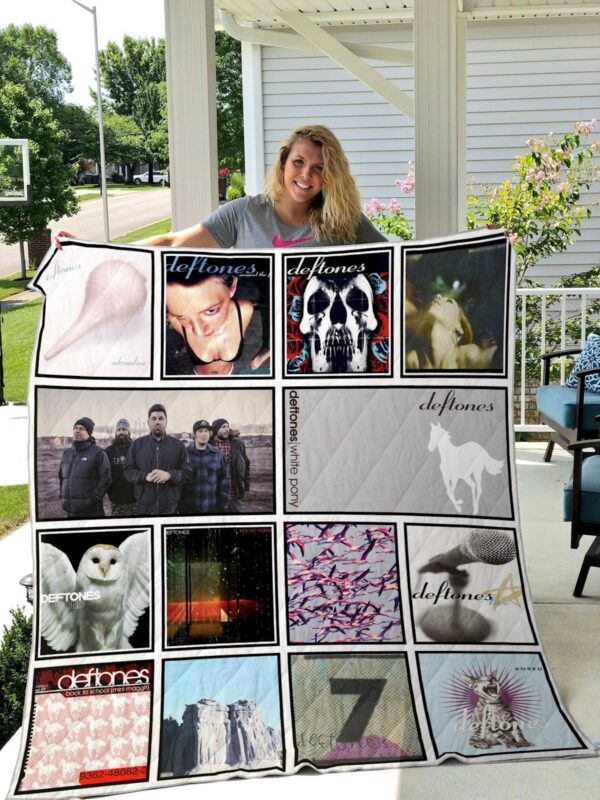 Deftones Quilt Blanket 3