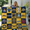 Denver Nuggets Quilt Blanket 2