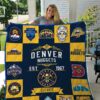 Denver Nuggets Quilt Blanket 1