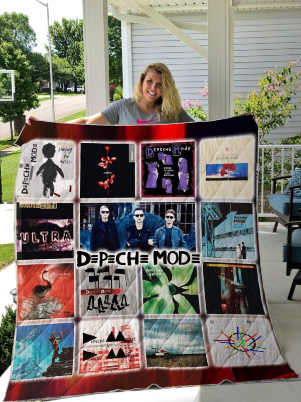 Depeche Mode Quilt Blanket 3