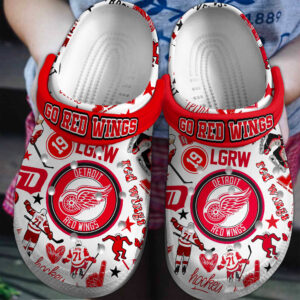 Detroit Red Wings Crocs 2