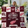 Detroit Red Wings Quilt Blanket 1