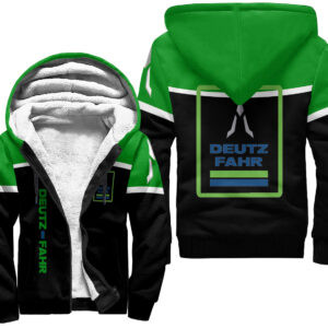 Deutz Fahr Fleece Zipper Hoodie