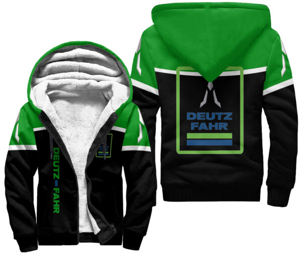 Deutz Fahr Fleece Zipper Hoodie