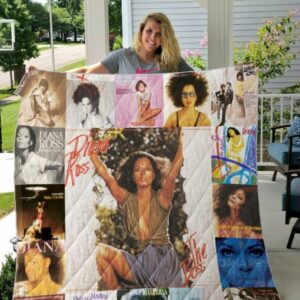 Diana Ross Quilt Blanket 5